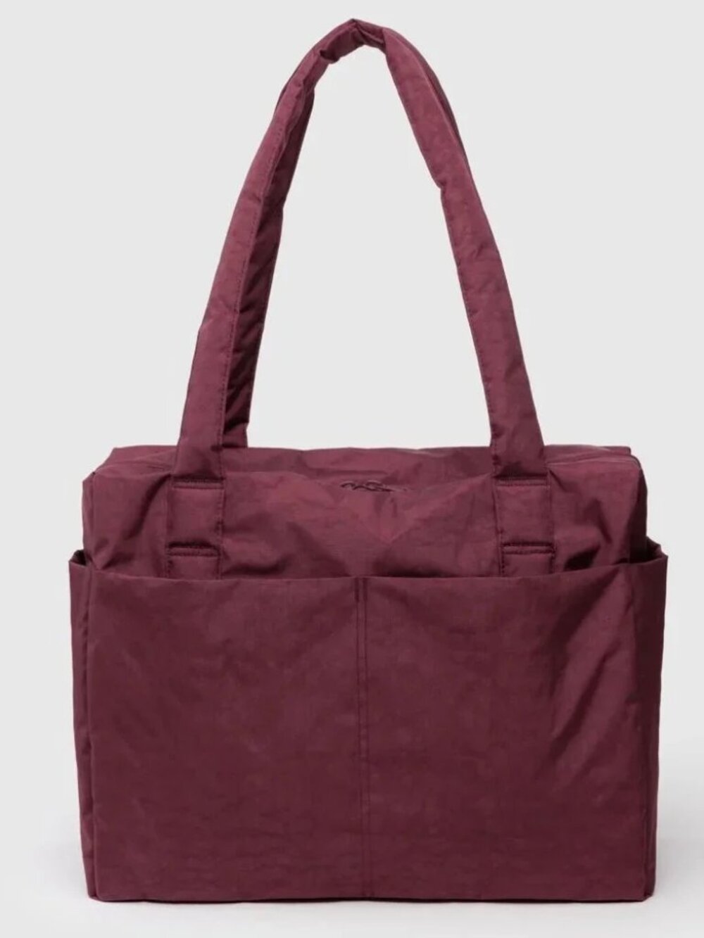 NWT BAGGU Small Cloud Carry-on Bag in Mahogany